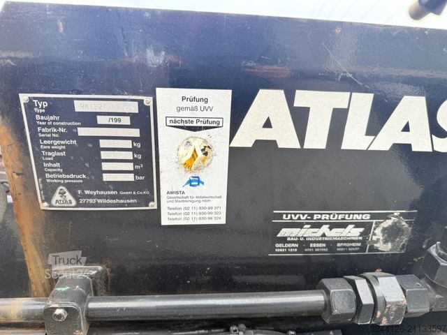 Kroklastebil MERCEDES-BENZ Actros 1831K/Abrollkipper-Atlas/exFeuerwehr/24TK