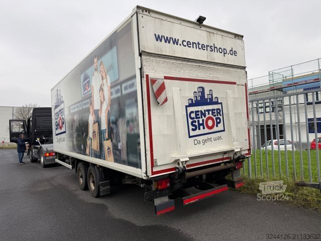 Κλειστό ρυμουλκούμενο ACKERMANN-FRUEHAUF Z-LA-F Tandem/Koffer/Ladebordwand