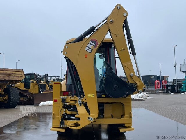 Kombination grävmaskin/lastare Caterpillar 424 4x4 Backhoe Loader - Export model