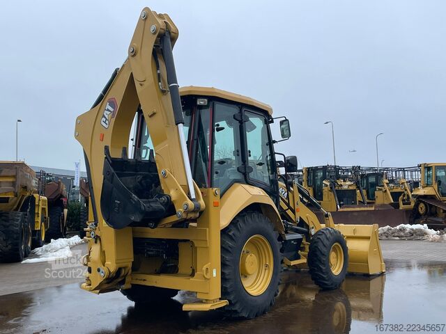 Kombination grävmaskin/lastare Caterpillar 424 4x4 Backhoe Loader - Export model