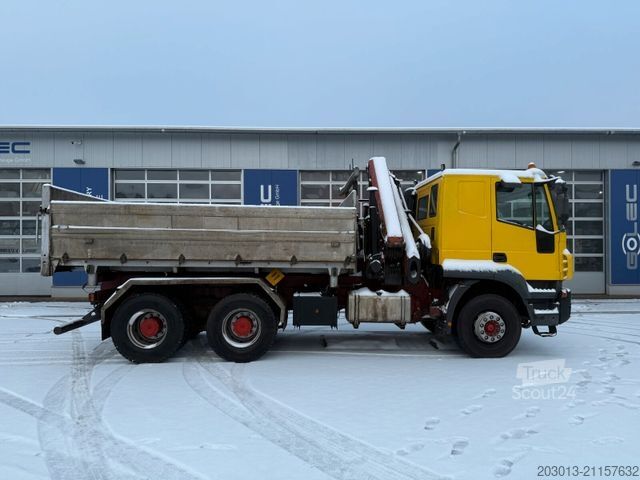 Autolaadkraan IVECO Stralis AT260T44 6x4 Kipper Kran Pakfinger 16052