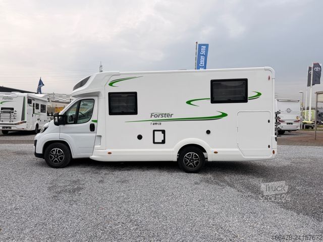 Semi-integrated camper FORSTER FT 699 EB *Einzelbetten-Hubbett-Automatik*