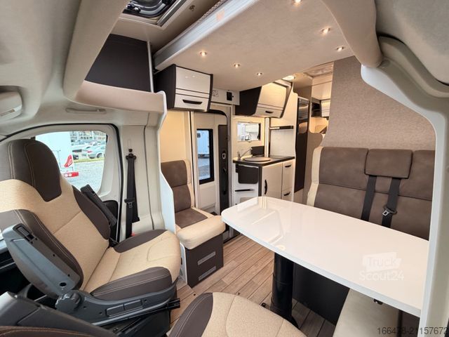 Semi-integrated camper FORSTER FT 699 EB *Einzelbetten-Hubbett-Automatik*