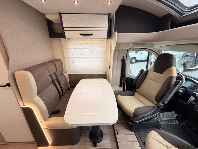 Semi-integrated camper FORSTER FT 699 EB *Einzelbetten-Hubbett-Automatik*