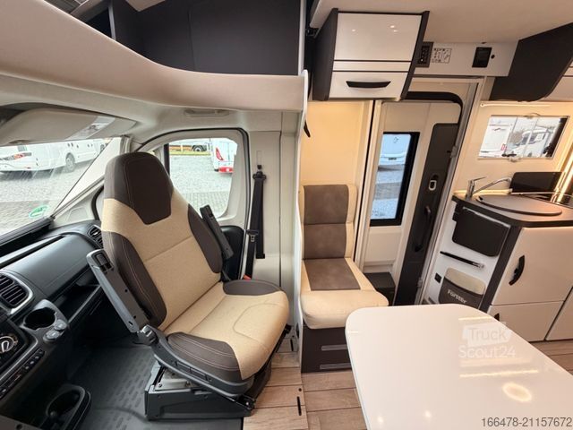 Semi-integrated camper FORSTER FT 699 EB *Einzelbetten-Hubbett-Automatik*