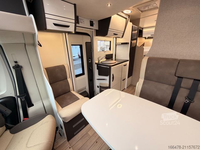 Semi-integrated camper FORSTER FT 699 EB *Einzelbetten-Hubbett-Automatik*