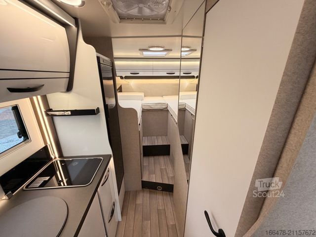 Semi-integrated camper FORSTER FT 699 EB *Einzelbetten-Hubbett-Automatik*