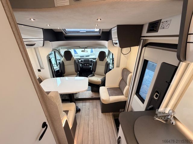 Semi-integrated camper FORSTER FT 699 EB *Einzelbetten-Hubbett-Automatik*