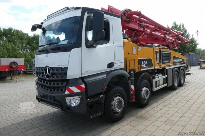 Betongpumpbil MERCEDES-BENZ Arocs 3540 8x4 Betonpumpe Putzmeister BSF 42.5 1