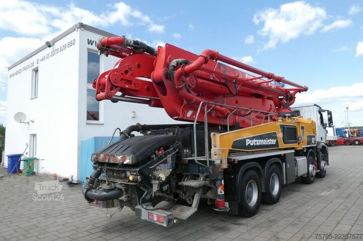 Betongpumpbil MERCEDES-BENZ Arocs 3540 8x4 Betonpumpe Putzmeister BSF 42.5 1