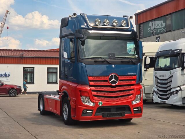 ناقلة سيارات MERCEDES-BENZ ACTROS 1845 * ACC * RETARDER * 2X TANK *