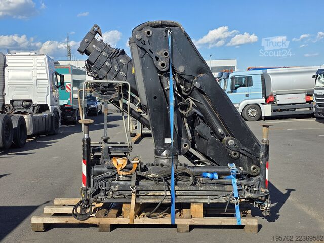 кран-манипулятор на шасси грузовика HIAB X HIDUO 158 E-5