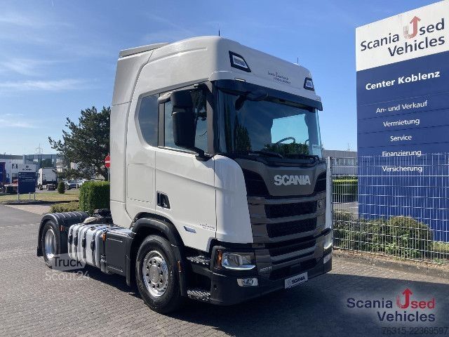 Стандартный седельный тягач Scania R 460 - HYDRAULIK - SUPER - HIGHLINE - 2x TANKs