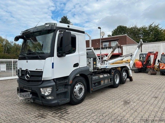 Camión volquete MERCEDES-BENZ 2543 Antos MEILLER Absetzer + Lift-Lenkachse
