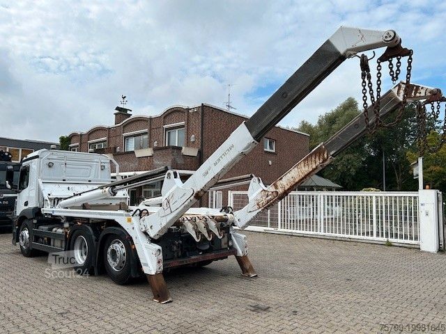 Camión volquete MERCEDES-BENZ 2543 Antos MEILLER Absetzer + Lift-Lenkachse