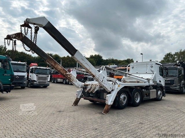 Camión volquete MERCEDES-BENZ 2543 Antos MEILLER Absetzer + Lift-Lenkachse