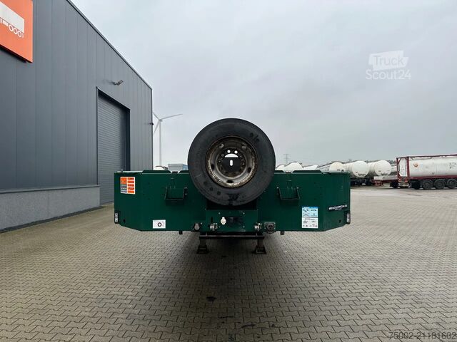 Trailer πλατφόρμας Faymonville MAXTRAILER  MAX 100 / 3.70m extendable / hydrau...