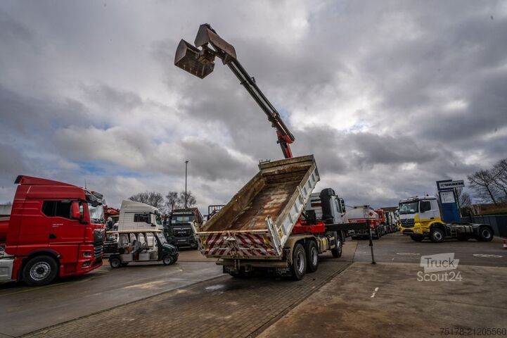 Camião basculante com grua MERCEDES ACTROS 2636 K - PK 16502