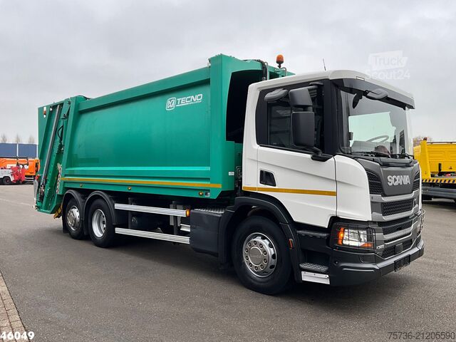 Veículo de recolha de resíduos Scania P 320 Euro 6 Garbage truck 25m³ Just 134.168  km!