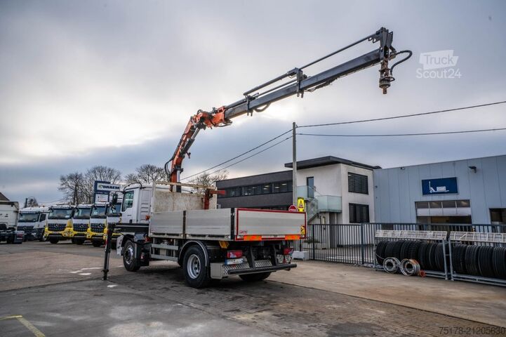 Plataforma de carga MAN TGM 18.320 BB+ATLAS 16 T/m+3EXT