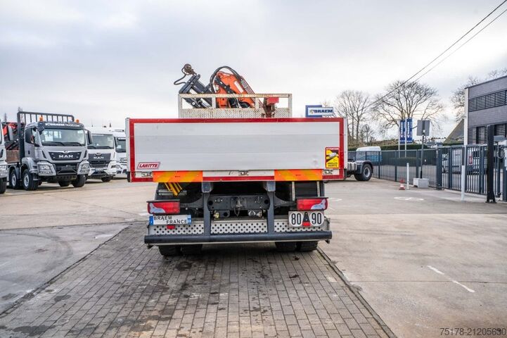 Plataforma de carga MAN TGM 18.320 BB+ATLAS 16 T/m+3EXT