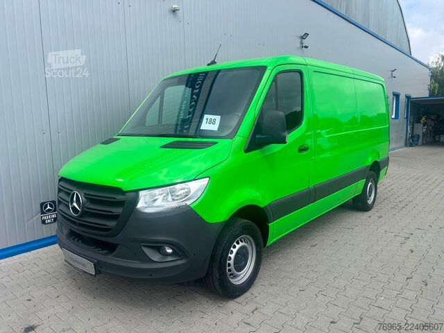 Skåpbil MERCEDES-BENZ SPRINTER 317 LANG 9G-TRONIC TOTWINKEL 360°KAMERA