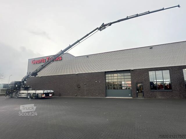 Darus teherautó DAF CF 450 8X2 + HIAB 858E-8 + JIB 150X-6 JDC KRAAN...
