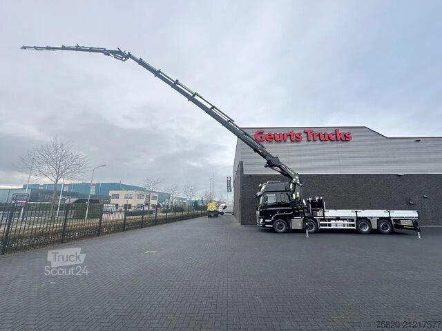 Darus teherautó DAF CF 450 8X2 + HIAB 858E-8 + JIB 150X-6 JDC KRAAN...