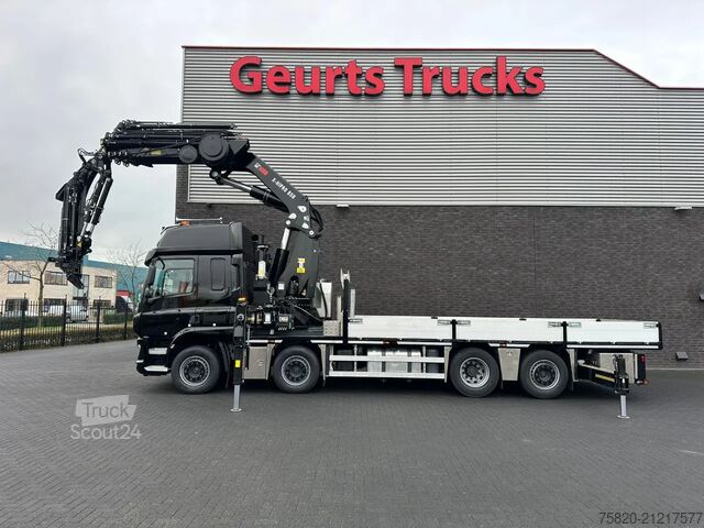 Darus teherautó DAF CF 450 8X2 + HIAB 858E-8 + JIB 150X-6 JDC KRAAN...