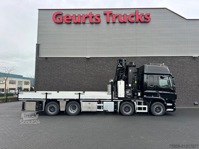 Darus teherautó DAF CF 450 8X2 + HIAB 858E-8 + JIB 150X-6 JDC KRAAN...