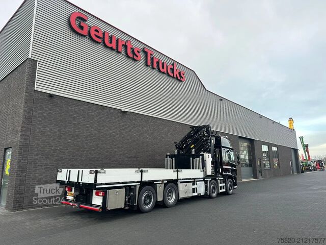 Darus teherautó DAF CF 450 8X2 + HIAB 858E-8 + JIB 150X-6 JDC KRAAN...