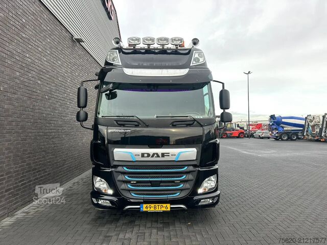 Darus teherautó DAF CF 450 8X2 + HIAB 858E-8 + JIB 150X-6 JDC KRAAN...