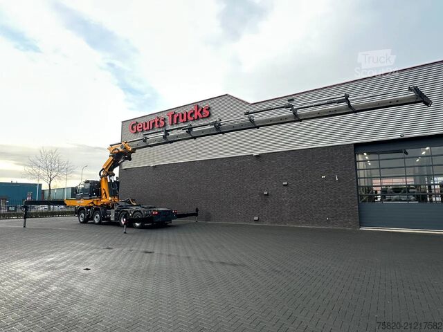 Darus teherautó Volvo FH 480 8X4 TREKKER + EFFER 1355/8S KRAAN/KRAN/C...