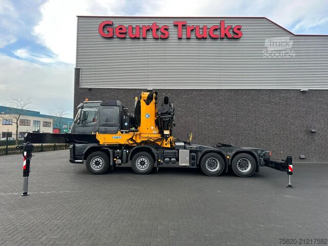 Darus teherautó Volvo FH 480 8X4 TREKKER + EFFER 1355/8S KRAAN/KRAN/C...