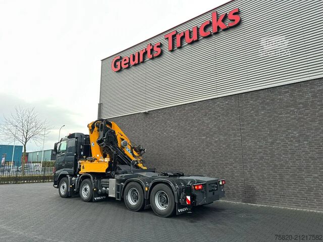 Darus teherautó Volvo FH 480 8X4 TREKKER + EFFER 1355/8S KRAAN/KRAN/C...