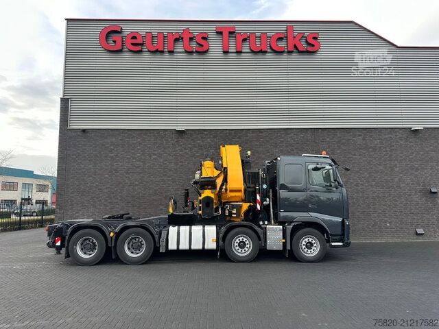 Darus teherautó Volvo FH 480 8X4 TREKKER + EFFER 1355/8S KRAAN/KRAN/C...