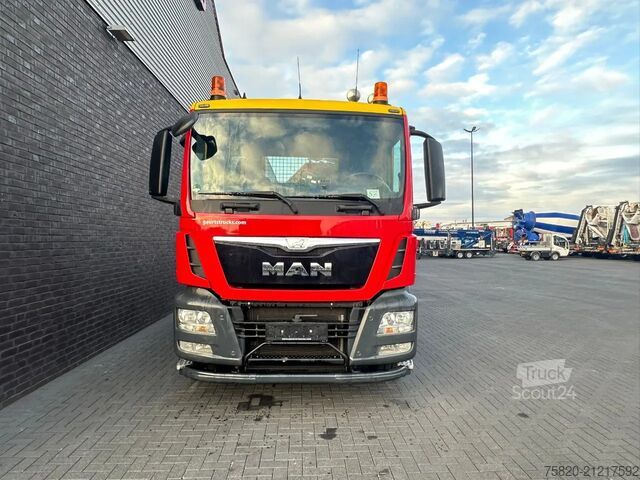 Krano sunkvežimis MAN TGS 26.480 6X4 MET PALFINGER PK 42002-SH G KRAA...