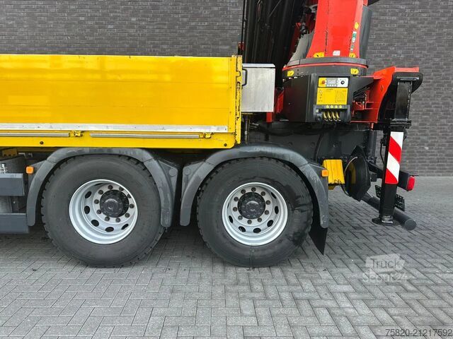 Krano sunkvežimis MAN TGS 26.480 6X4 MET PALFINGER PK 42002-SH G KRAA...
