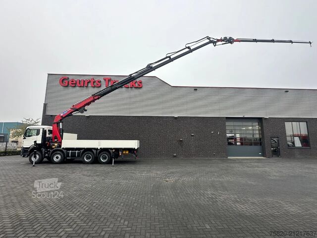 Darus teherautó MAN TGS 35.470 8X4 HMF 4020-K6 + FJ 600 K4 KRAAN/K...