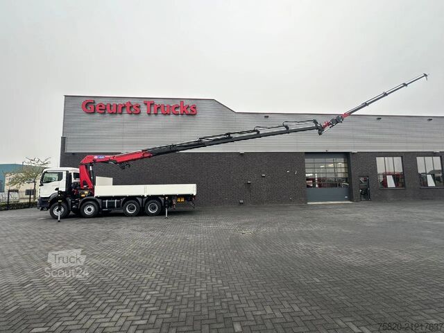 Darus teherautó MAN TGS 35.470 8X4 HMF 4020-K6 + FJ 600 K4 KRAAN/K...