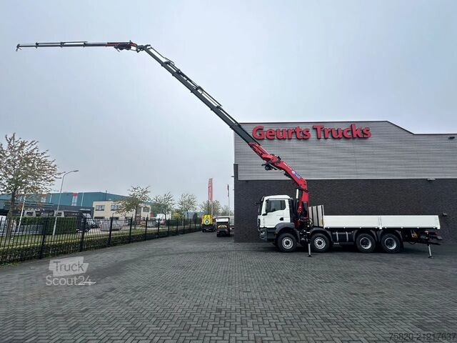 Darus teherautó MAN TGS 35.470 8X4 HMF 4020-K6 + FJ 600 K4 KRAAN/K...