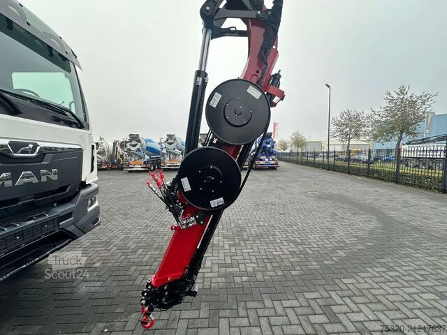 Kranbil MAN TGS 35.470 8X4 HMF 4020-K6 + FJ 600 K4  KRAAN/K...