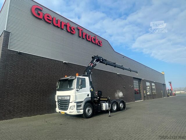 Darus teherautó DAF CF 480 6X2 HIAB X-HIDUO 298 EP-4 KRAAN/KRAN/CRA...