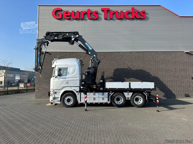 Darus teherautó Scania R580 V8 6X4 TREKKER/TRACTOR/SZM MET EFFER 315/6...