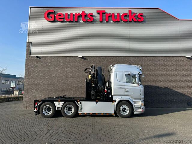 Darus teherautó Scania R580 V8 6X4 TREKKER/TRACTOR/SZM MET EFFER 315/6...