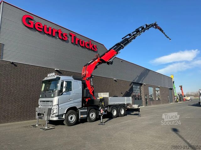 Darus teherautó Volvo FH 500 8X4 RF-RT40G FASSI F1450R.2.8 + JIB L82...