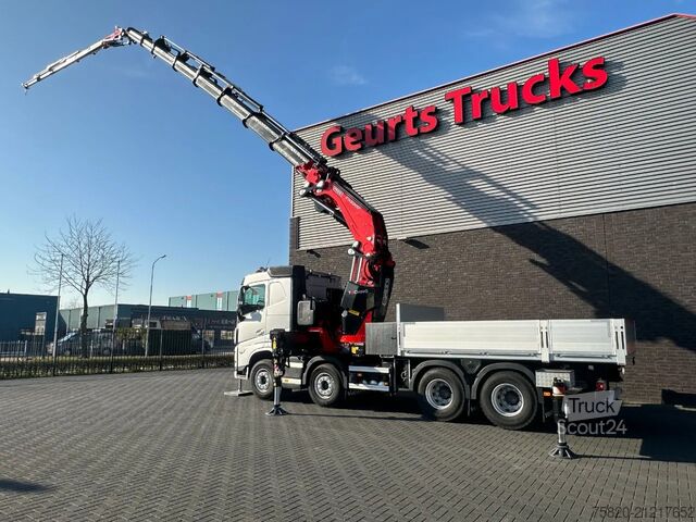 Darus teherautó Volvo FH 500 8X4 RF-RT40G FASSI F1450R.2.8 + JIB L82...