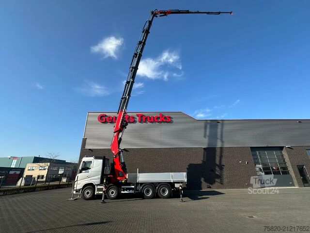 Darus teherautó Volvo FH 500 8X4 RF-RT40G FASSI F1450R.2.8 + JIB L82...
