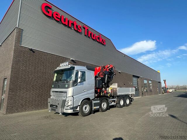 Darus teherautó Volvo FH 500 8X4 RF-RT40G FASSI F1450R.2.8 + JIB L82...