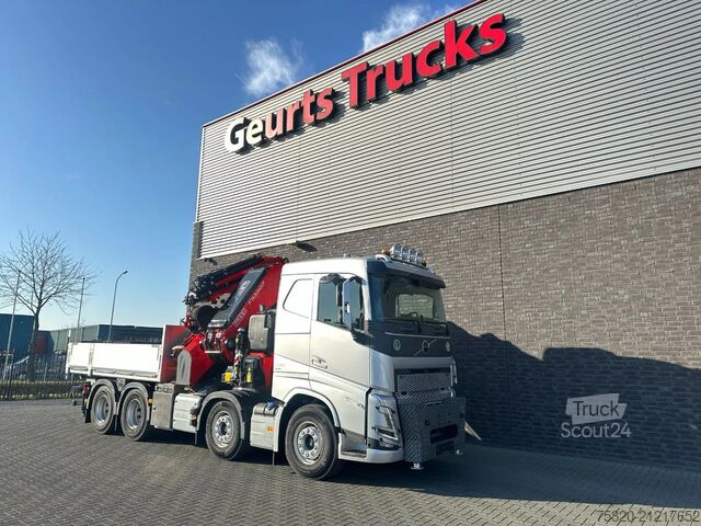 Darus teherautó Volvo FH 500 8X4 RF-RT40G FASSI F1450R.2.8 + JIB L82...
